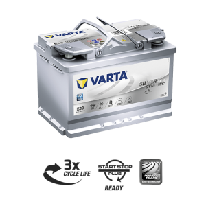 12V 70AH (E39) AGM VARTA (ESKİ İADESİZ)